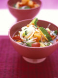 Asian Rice Noodle Soup with Vegetables Fotografisk trykk av Michael Boyny Asian Rice Noodle Soup with Vegetables Fotografisk trykk av Michael Boyny