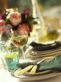 Laid Table with Drinks Photographic Print by Ian Garlick