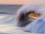 Waves Breaking Before Sunrise at Emma Wood State Beach, Ventura, California Photographic Print by Rich Reid