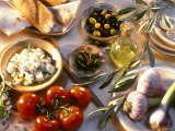 Martina Urban - Ingredients for Mediterranean Dishes - Fotografik Baskı Martina Urban - Ingredients for Mediterranean Dishes - Fotografik Baskı