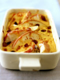 Apple Pudding with Calvados Custard Photographic Print by Jörn Rynio