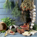 Still Life: Drying Herbs and Spices Photographic Print