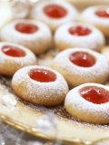 Jam-Filled Christmas Biscuits Photographic Print by Alena Hrbkova