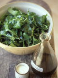 Rocket Salad with Vinaigrette Photographie par Jean Cazals
