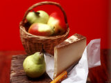 Gruyere and Pears Photographic Print