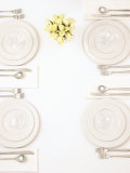 A Table Laid for Four Photographic Print by Colin Erricson