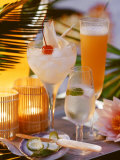 Caribbean Drinks with Rum: Ti Punch, Ti Doudou & Rum Sour Lámina fotográfica Caribbean Drinks with Rum: Ti Punch, Ti Doudou & Rum Sour Lámina fotográfica