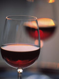 Close up of a Glass of Red Wine Photographic Print by Joerg Lehmann
