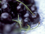Black Cherries Photographic Print by Ulrike Holsten