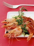 Gamberi in Coperta (King Prawns Wrapped in Parma Ham) Photographic Print by Alexander Van Berge