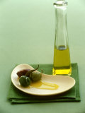 Olives with Olive Oil Photographic Print by Louise Lister