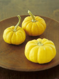 Three Orange Pumpkins Photographic Print by Janne Peters