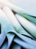 Leek Stalks Fotografisk trykk av Steve Baxter