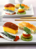 International Dish: Western Style Sushi Snacks Photographic Print by Jörn Rynio