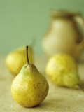Three Pears, a Jug Behind Photographic Print by Michael Paul