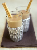 Mocha Coffee (With Milk, Cocoa, Chocolate Syrup) Photographic Print by Jean Cazals