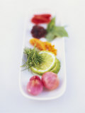 Ingredients and Spices in a Dish Photographic Print by Peter Medilek