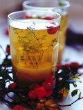 Ginger Tea with Thyme and Red Berries Photographic Print by Dorota & Bogdan Bialy