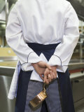 Chef with a Small Copper Pan in His Hand Photographic Print by Joerg Lehmann