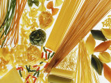 Various Types of Pasta Photographie par Karin Iden