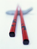 Asian Chopsticks Photographic Print by Peter Medilek