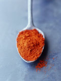 Ground Paprika on Spoon Photographic Print by Maja Smend