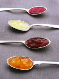 Apricot, Raspberry and Strawberry Jam and Lemon Curd Reprodukcja zdjęcia autor Maja Smend Apricot, Raspberry and Strawberry Jam and Lemon Curd Reprodukcja zdjęcia autor Maja Smend