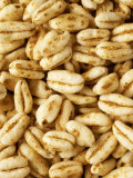 Puffed Wheat Breakfast Cereal (Honey Smacks) Fotografisk tryk Puffed Wheat Breakfast Cereal (Honey Smacks) Fotografisk tryk