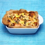 Salmon Quiche Photographic Print by Bernard Radvaner