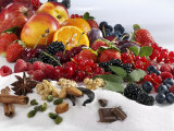 Karl Newedel - Assorted Fruit, Spices and Sugar - Fotografik Baskı
