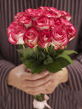 Hands Holding Bouquet of Roses Photographic Print by Marc O. Finley Hands Holding Bouquet of Roses Photographic Print by Marc O. Finley