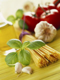 Ingredients for Italian Pasta Dish Fotografie-Druck