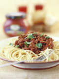 Spaghetti Bolognese Lámina fotográfica por Sam Stowell
