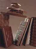 Assorted Chocolate Bars Photographic Print by Luzia Ellert