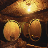 Wine Barrels of the Valdhuber Wine Estate, Svecina, Slovenia Photographie par Armin Faber