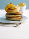 Pancakes with Orange Slices and Maple Syrup Lámina fotográfica por Jan-peter Westermann Pancakes with Orange Slices and Maple Syrup Lámina fotográfica por Jan-peter Westermann