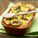Leek Quiche with Smoked Duck Breast Photographic Print by Bernard Radvaner