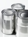 Three Food Tins Without Labels Photographic Print by Colin Erricson