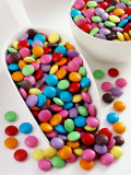 Smarties in Scoop and Small Bowl Photographic Print