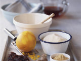 Still Life with Ingredients for Sweet Pudding Photographic Print by Michael Paul