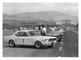 1966 Riverside SCCA Trans-Am Race Lámina giclée