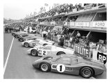 1967 LeMans Wydruk giclee