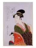 Beauty Giclee Print by Utamaro Kitagawa