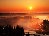 Rice Terrace at Dawn Photographie