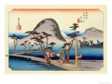 The 53 Stations of the Tokaido, Station 7: Hiratsuka-juku, Kanagawa Prefecture Lámina giclée por Ando Hiroshige
