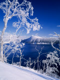 Lake Mashu in Winter Photographic Print