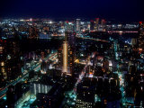 Night View of Tokyo Photographic Print