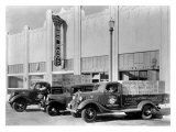 Ford Trucks, 1935 Giclee Print