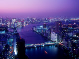 Evening View of River Sumida Photographic Print