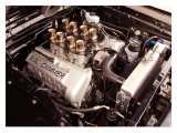 1965 Mustang Fastback FR500 Engine Giclee Print